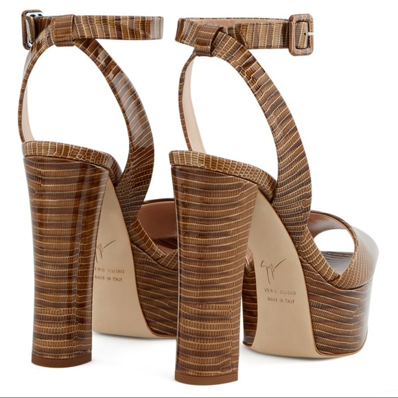 ⭐️giuseppe zanotti NIB chunky platform heels - Picture 4 of 10